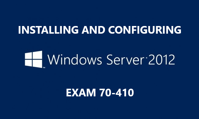 Configuring Windows Server 2012